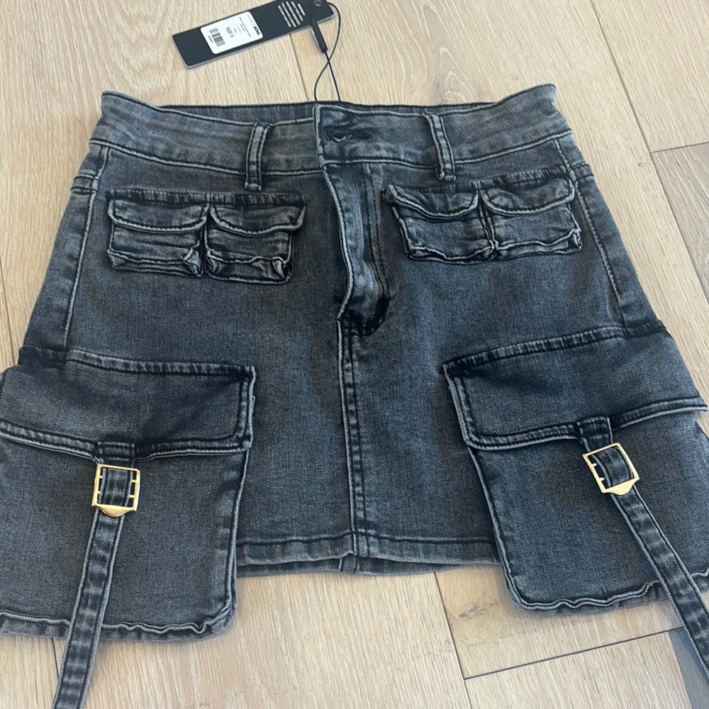 Fashion Nova Black Mini Skirt